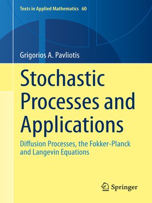 cover image of Stochastic Processes and Applications